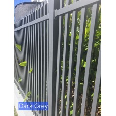 Security Fencing - Custom sizes - Spike top - Dark Grey - See description Custom
