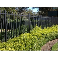 Security Fencing - Custom sizes - Spike top - Black or Dark Grey or White Spear top or Flat