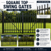Square Top Security Bar Gates - Custom sizes - SQM Guide Square Top Security Bar Gates - Custom sizes - SQM Guide