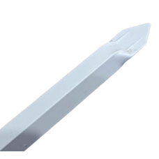 Spike Fence PICKETS – Squash Top Security Spikes – DIY - 2100mm 25mm- Per Piece - WHITE