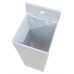Middle Leg for Vertical Fences or Balustrades - Black or White or Dark Grey
