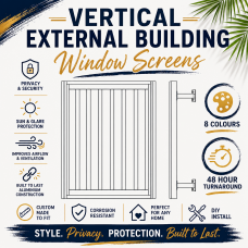 Window Screens Vertical SLAT style PER SQM