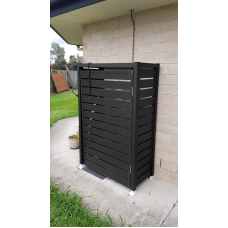 Solar Battery Covers - Slatted - 8 Colours - Aluminum - Roof & Door Options - See SQM Guide