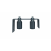Slat Sliding Gate Roller Kit - Dark grey and 7m Track