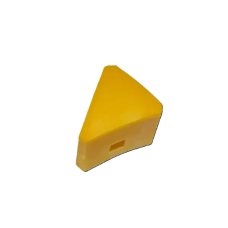 50x Yellow Triangular Star Picket Caps