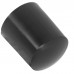 50x Black Round Star Picket Caps