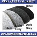 4way Stretch Carpet - All 5 Colours SAMPLE Pack Samples