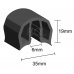 Gunwale Rubber - Black or White - 35mm per metre - PICKUP
