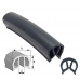 Gunwale Rubber - Black or White - 35mm per metre - PICKUP