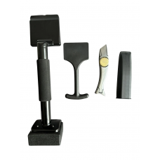 Tools for Carpet Laying – 3 Piece kit - Cutter Bolster Knee Kicker Knife DIY Tools for Carpet Laying – 3 Piece kit - Cutter Bolster Knee Kicker Knife DIY