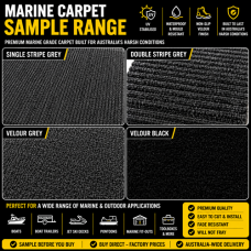 Marine Carpet - All 4 Styles SAMPLE Pack Samples Marine Carpet - All 4 Styles SAMPLE Pack Samples