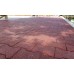 Rubber Pavers GREY 45mm Dog bone Shape Gyms Stable Playground Tile Mat I