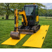 1x Track Mat 2-SIDED - PICKUP Ground Protection mat - 2000 x 500mm- Walkway Tread - Machine mat - PICKUP 1x Track Mat 2-SIDED - PICKUP Ground Protection mat - 2000 x 500mm- Walkway Tread - Machine mat - PICKUP