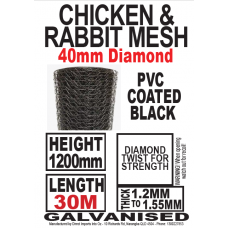 30m Roll 1200mm PICKUP Chicken Rabbit Mesh Galvanized Wire Mesh 