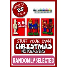 XMAS Nutcrackers - 25 Pack