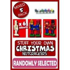 XMAS Nutcrackers - 5 Pack