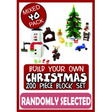 XMAS 200 Piece Block Set - 40 Pack