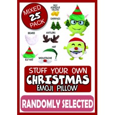 XMAS Emoji Pillows - 25 Pack