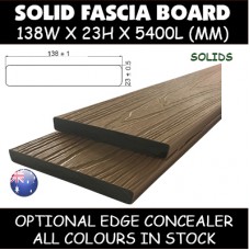 Solid Edge or Fascia Boards 138mm Decking All Colours
