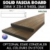 138mm Honorwood SOLID COMPOSITE DECKING  - Charcoal - Per Lineal Metre