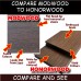 138mm Honorwood SOLID COMPOSITE DECKING  - Charcoal - Per Lineal Metre