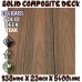Co-Extrusion 138mm Composite Deck Sample Pack FREE delivery - 9 colour Options - Select 3 samples