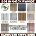 138mm Honorwood SOLID COMPOSITE DECKING  - Charcoal - Per Lineal Metre