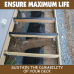 Joist Rubber Cover for Decks – Stop timber joist ROT  - 25m Rolls