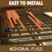Joist Rubber Cover for Decks – Stop timber joist ROT  - 25m Rolls