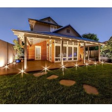 10 Deck lights LED + Transformer Kit – Cool White – Suits Timber & Composite decks