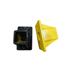 FRP Fiberglass Post Base Black or Yellow PICKUP