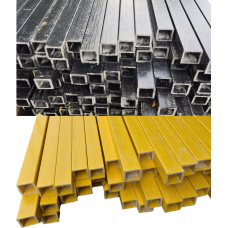 6m Fiberglass FRP Structural Joist 50x50mm Black or Yellow Joists Framing PICKUP