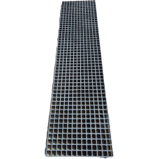 FRP Walkway Grating PICKUP Anti Slip Resin Fiberglass 1986mm x 500mm 30x30 Grey Grit
