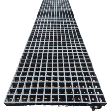 FRP Walkway Grating DELIVERED Anti Slip Resin Fiberglass 1986mm x 500mm 30x30 Grey Grit