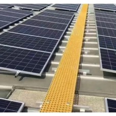 FRP Walkway Grating DELIVERED Anti Slip Resin Fiberglass 1800mm x 425mm 30x30 Yellow Grit