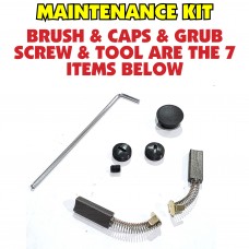 Full brush Maintenance kit - 7 Piece Fairy Floss Machine head parts