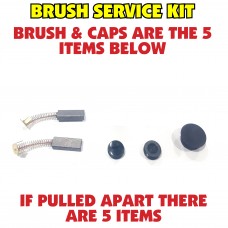 Full brush service kit - 5 Piece Fairy Floss Machine head parts
