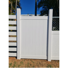 Polymer VERTICAL T&G Slat Fence - All Custom Sizes in PVC - SQM Guide