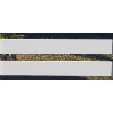 PVC Slats 10 Pack White – 2000mm x 152.4mm x 22mm 