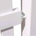 960h Post Picket PVC Fence **Pickup** White Temporary Portable Fencing Events
