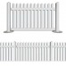 960h Post Picket PVC Fence **Pickup** White Temporary Portable Fencing Events