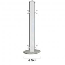 960h Post Picket PVC Fence **Pickup** White Temporary Portable Fencing Events