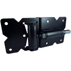 PVC Gate Hinges (Pair) Black Gate Temporary Fence Portable Fencing Events Entry