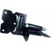 PVC Gate Hinges (Pair) Black Gate Temporary Fence Portable Fencing Events Entry