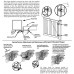 PVC Gate Hinges (Pair) White Gate Temporary Fence Portable Fencing Events Entry