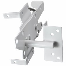 GATE LATCH White FOR PVC, POLYMER or VINYL FENCING