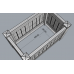 Hamptons PVC Rectangle Planter Box