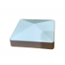 PVC Post Caps 10x Pack 4" Fencing Slimeline Cover 127x127 Posts white Hamptons