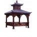 Double Roof Chinese Pagoda Timber Large 3m