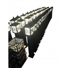 Fortune Lights for Asian Garden - Huge 1 metre tall and dual Power